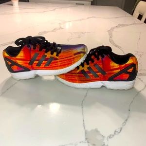 Adidas Originals ZX Flux Sunset Palm Trees for Men Size 8
